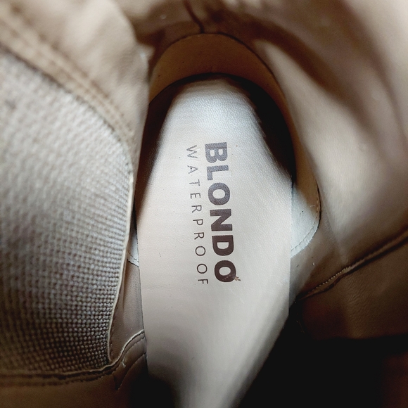 NEW Blondo Tamzin Waterproof Bootie in Tan Suede A250 - Picture 13 of 15